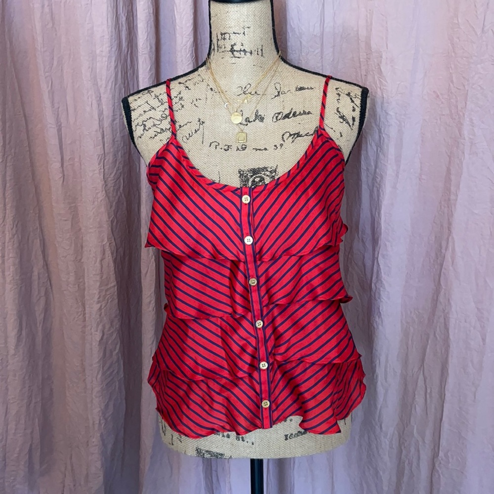 Forever 21 strapless ruffle top